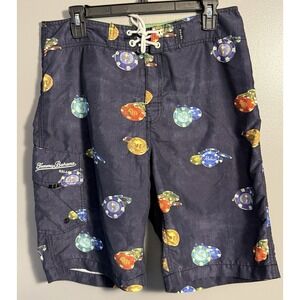 Tommy Bahama Poker Chip Mens Swim Trunks Multicolor Size 32 Beach Surf Pockets